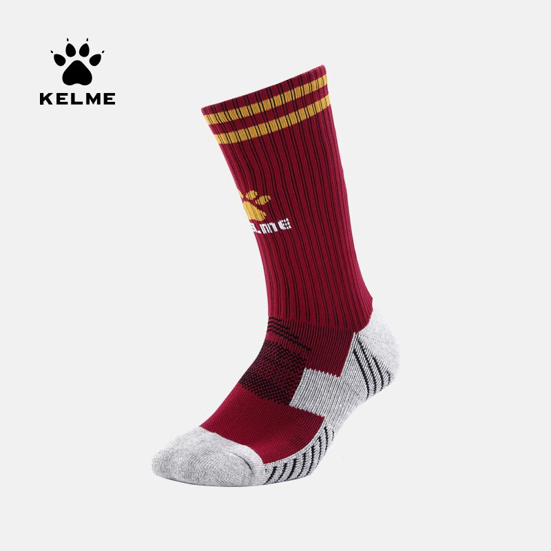 KELME 卡尔美运动中筒球袜男女篮球足球比赛训练袜中国手球国家队同款运动袜子 9896318